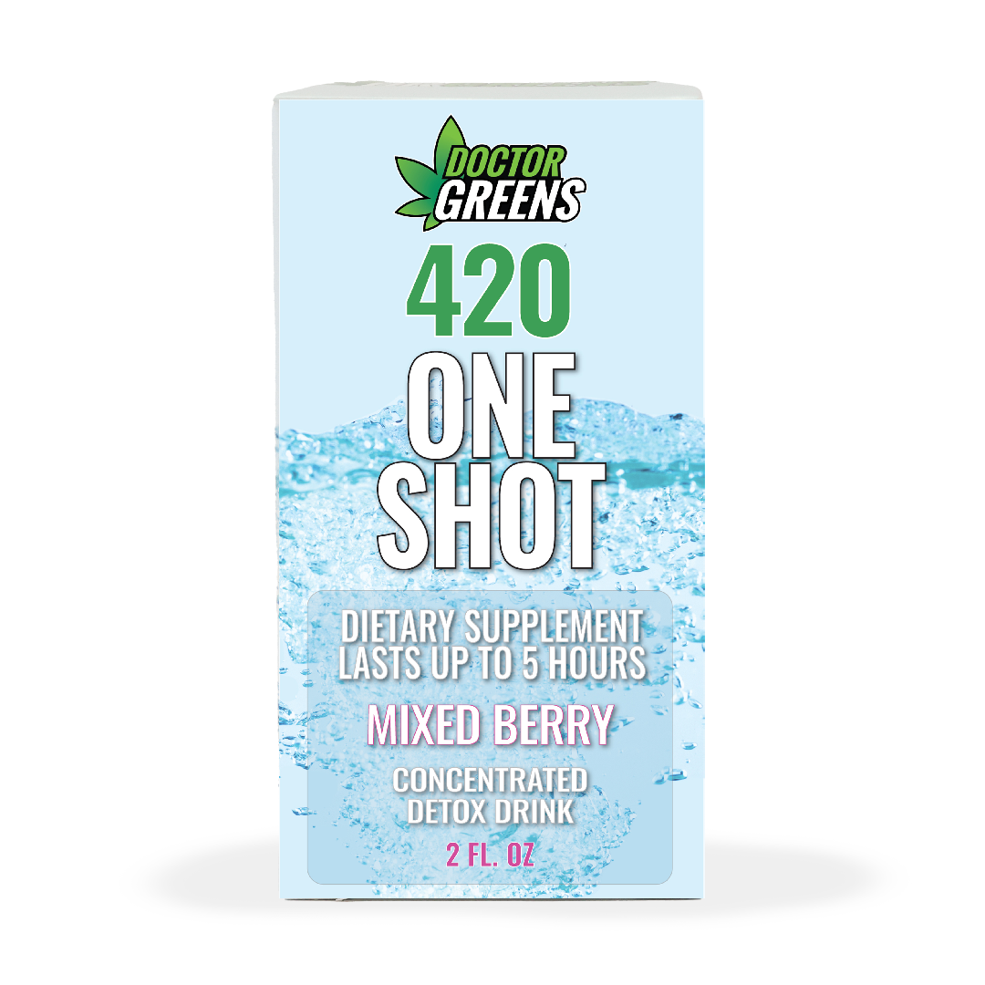 420 One Shot box front